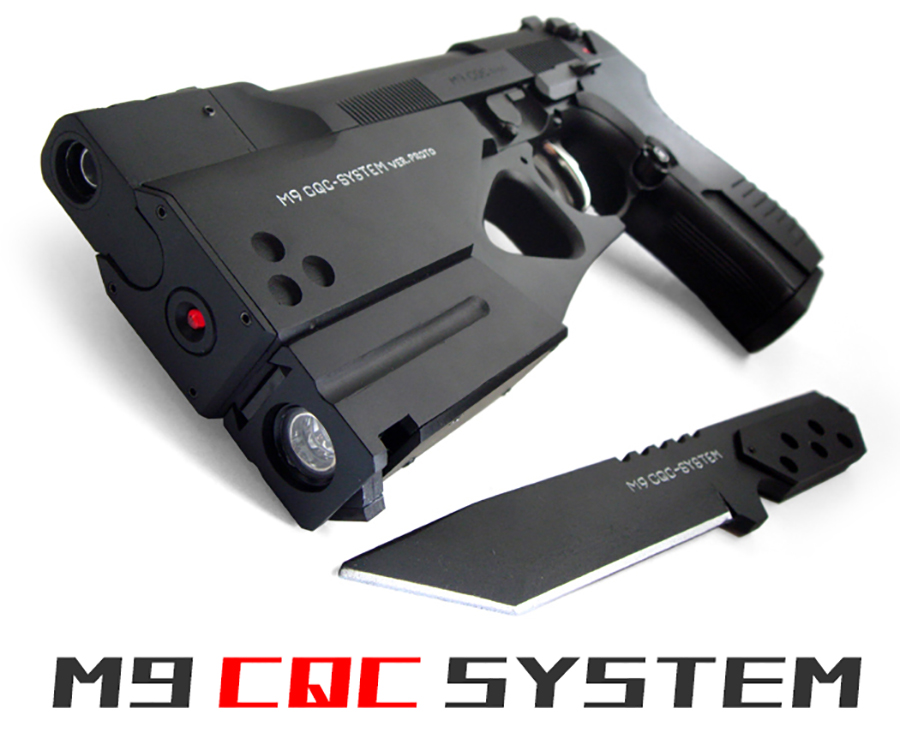 ベレッタTMカスタム"M9 CQC-SYSTEM"のタイトル画像