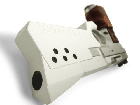 レディCz75改の右側面斜め写真