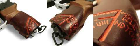 Vz61アルバス-スコーピオのグリップ詳細写真