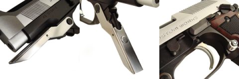 M93Rサムライエッジのフォアグリップ詳細写真