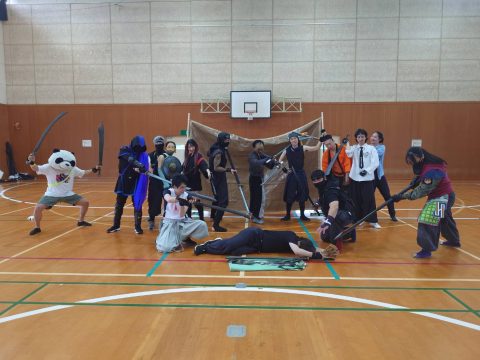 第三回 忍者一武道会の集合写真