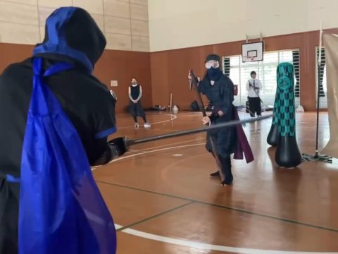 カッコいい忍者同士の対決の写真